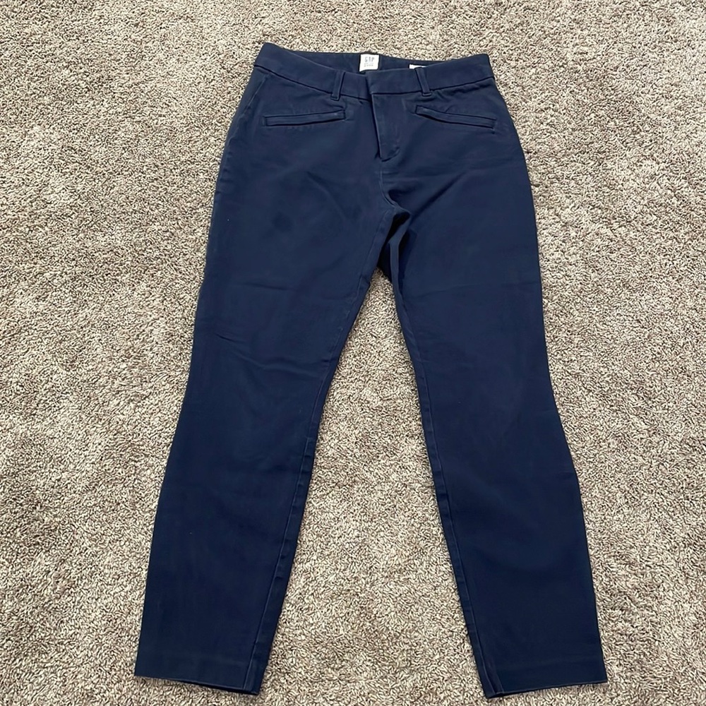 Navy chino pants